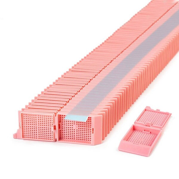 One Piece Biopsy Cassette, pink